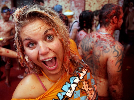 La tomatina